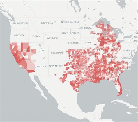 At&t Wireless | Internet Provider | Broadbandnow - At&t Coverage Map ...