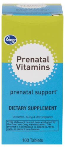 Kroger® Prenatal Vitamin Tablets, 100 ct - City Market