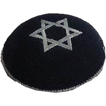 Amazon.com: Blue Velvet Kippah - Jewish Yamaka - Hat: Home & Kitchen