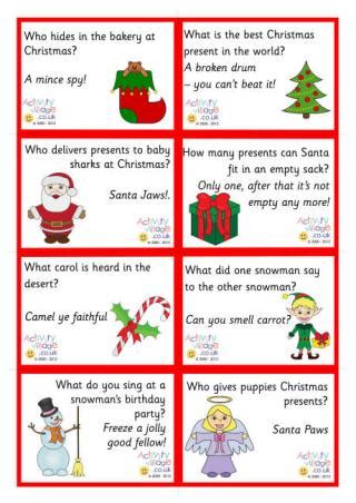 Christmas Jokes for Kids