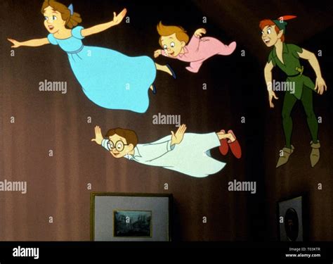 PETER PAN, WENDY, JOHN, MICHAEL, PETER PAN, 1953 Stock Photo - Alamy