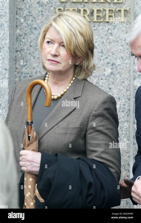 Martha Stewart Court 2004 High Resolution Stock Photography and Images ...