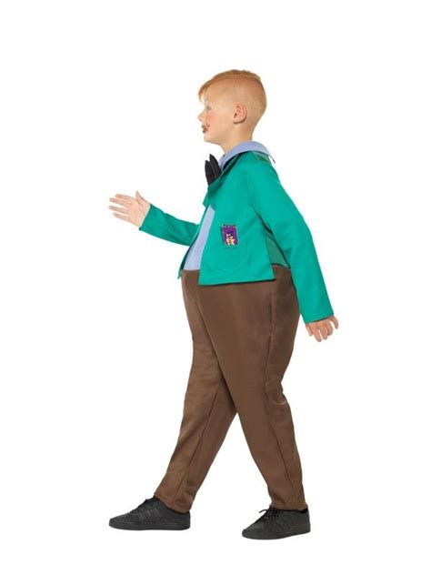 Augustus Gloop Costume | World Book Day Fancy Dress | 41544