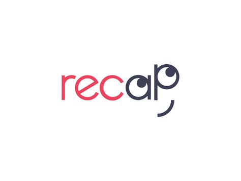 Recap logo animation | Recap, ? logo, Motion graphics design