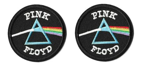 Pink Floyd Dark Side of the Moon Vinyl Record Album Cover Patch Set of ...