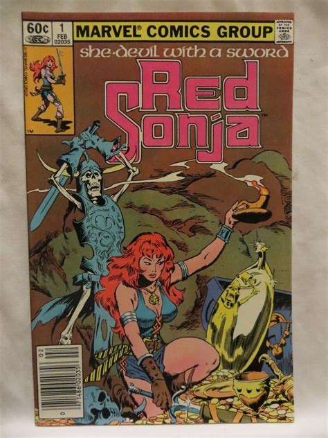 1982 RED SONJA COMIC BOOK..VOL.1..NO.1.. CONAN..BIG PREMIERE MARVEL ISSUE!!!!! -- Antique Price ...