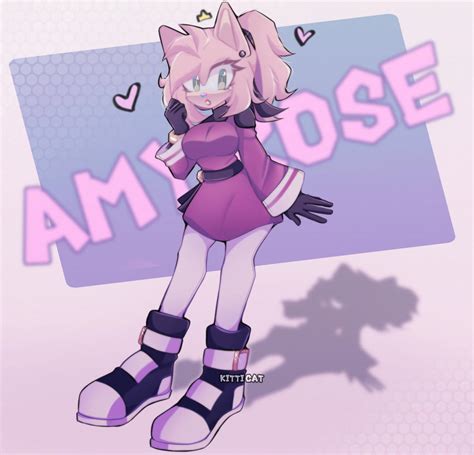 Amy Rose Fanart by VanyLoveArt on DeviantArt