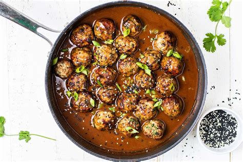 Asian Pork Meatballs - Sunkissed Kitchen