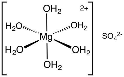 Magnesium Sulfate Lewis Structure