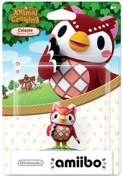 Nintendo Animal Crossing Amiibo Celeste Mini Figure - ToyWiz