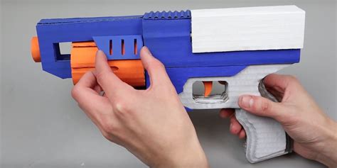 Try This at Home: Make a Working NERF Gun Out of Cardboard - Bell of Lost Souls