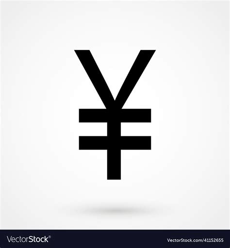 Yen icon Royalty Free Vector Image - VectorStock