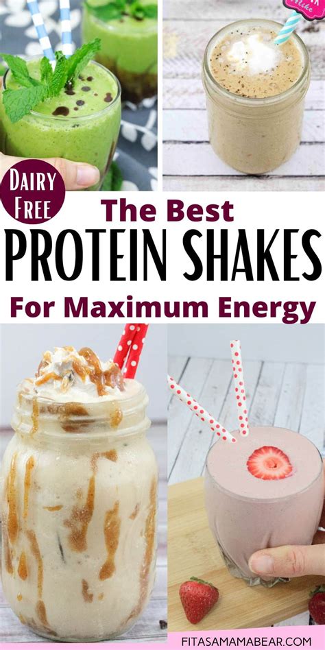 7 Of The BEST Protein Shakes For Energy