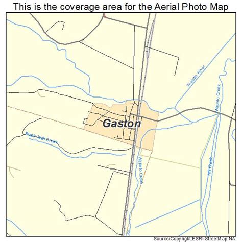 Aerial Photography Map of Gaston, OR Oregon