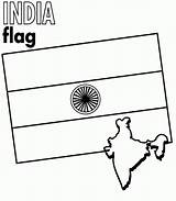 Map And Flag Of India Coloring Page  Home sketch template