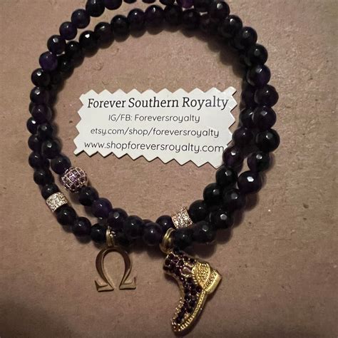 Mini Omega Psi Phi Bracelets - Etsy