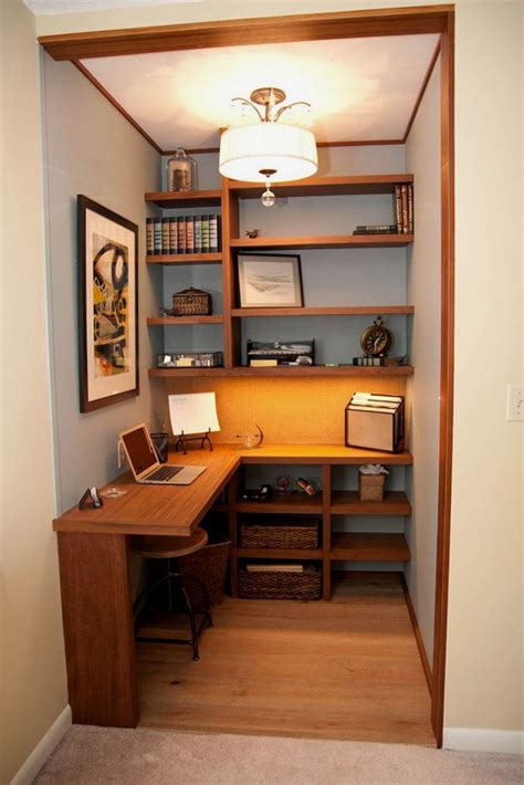 25+ Brilliant Ideas To Maximize a Small Space At Your Home 606719381034504982 | Tiny home office ...