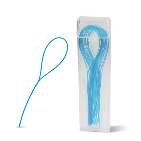 35 Count Dental Floss Threader for Orthodontic Brace Works with Braces Bridges Implants with ...