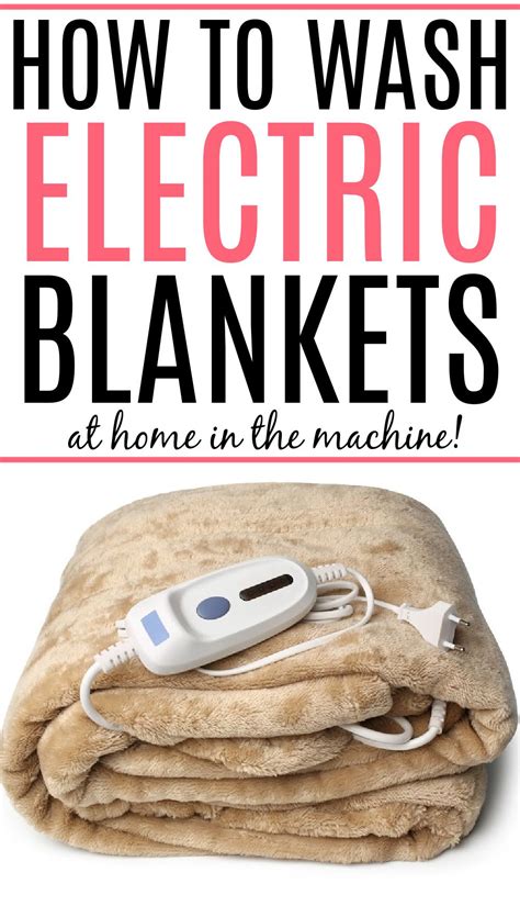 How to Wash a Heated Electric Blanket in 6 Easy Steps | Electric blankets, Electricity, Cleaning ...