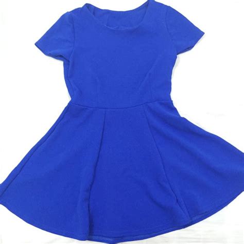 Cobalt Blue Dress, Women's Fashion, Dresses & Sets, Dresses on Carousell