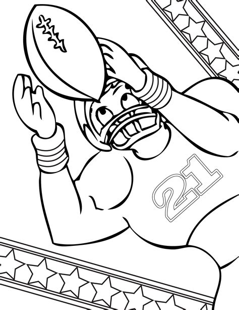 Printable Sports Coloring Pages | ColoringMe.com