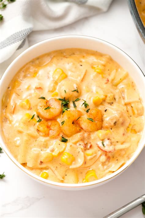 Shrimp & Corn Bisque - Reluctant Entertainer