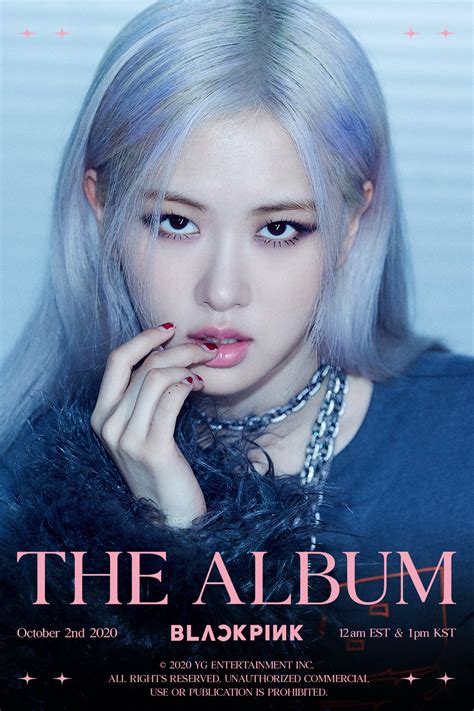 BLACKPINK The Album Rose Teaser Posters (HD/HQ) - K-Pop Database ...