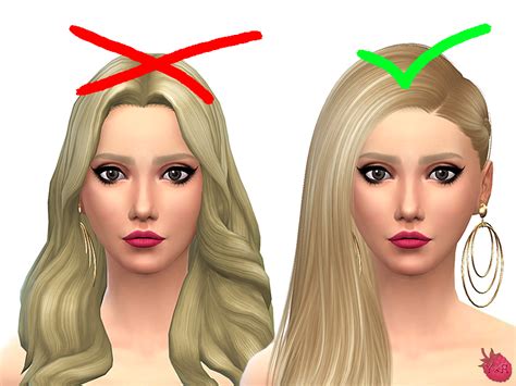 Mod The Sims - Hide all female hair from CAS