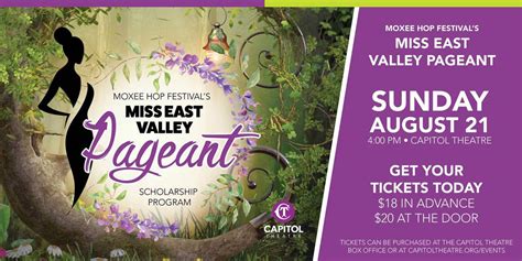 Moxee Hop Festival's Miss East Valley Pageant 2022 - The Capitol Theatre