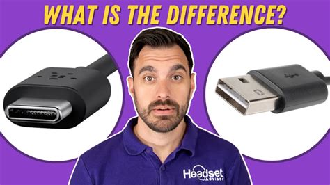 What's the Difference Between USB-A and USB-C? - YouTube