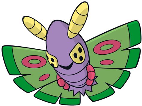 Dustox official artwork gallery | Pokémon Database