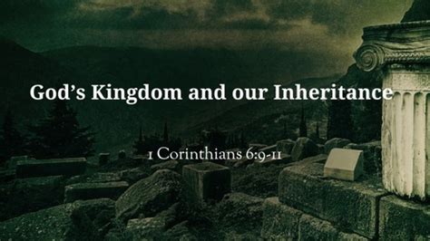 God's Kingdom and our Inheritance - Logos Sermons