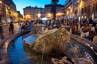 File:The fountain, Piazza di Spagna, Rome, Sept. 2011 - Flickr - PhillipC.jpg - Wikimedia Commons