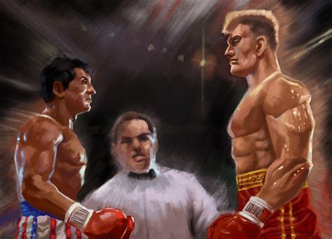 ArtStation - Rocky vs Drago