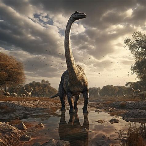 Premium AI Image | Diplodocus dinosaur