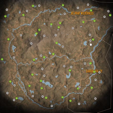 New England Mountains - Full map and outpost locations : r/theHunter