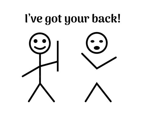 I've Got Your Back Svg I Got Your Back Stick Svg - Etsy