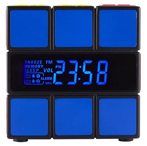 RUBIK'S CUBE Radio Alarm : ShopForGeek.com: Accessories Rubiks Cube