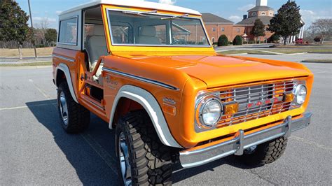 1970 Ford Bronco Custom at Kissimmee 2023 as S21.1 - Mecum Auctions