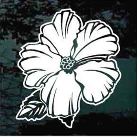 Hibiscus Car Decals & Window Stickers | Decal Junky