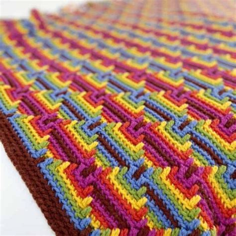 14 Best Mosaic Crochet Patterns to Make | HanJan Crochet