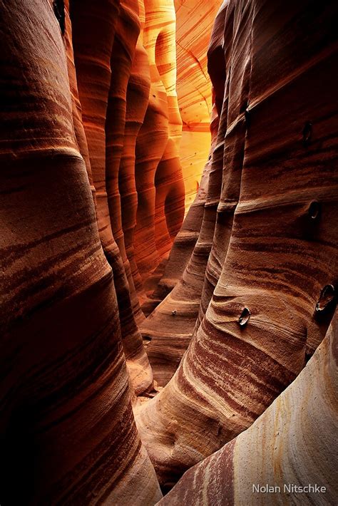 "Zebra Slot Canyon" by Nolan Nitschke | Redbubble