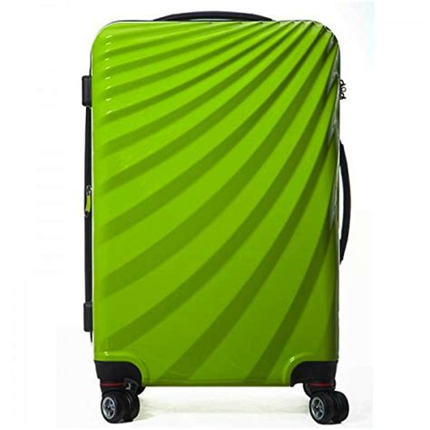 Viviana Luggage Set Green GREEN Boarding Size – Hard Shell Suitcases