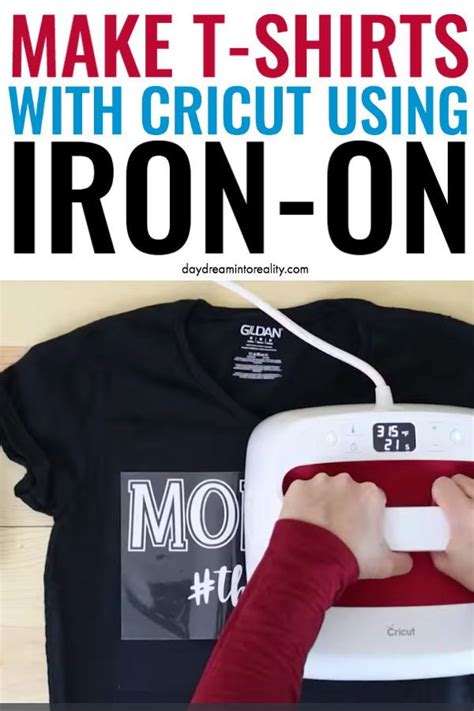 How to make T-Shirts with your Cricut Using Iron-On | How to make ...