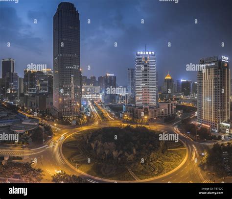 Night Scenery of Shenyang City Stock Photo - Alamy