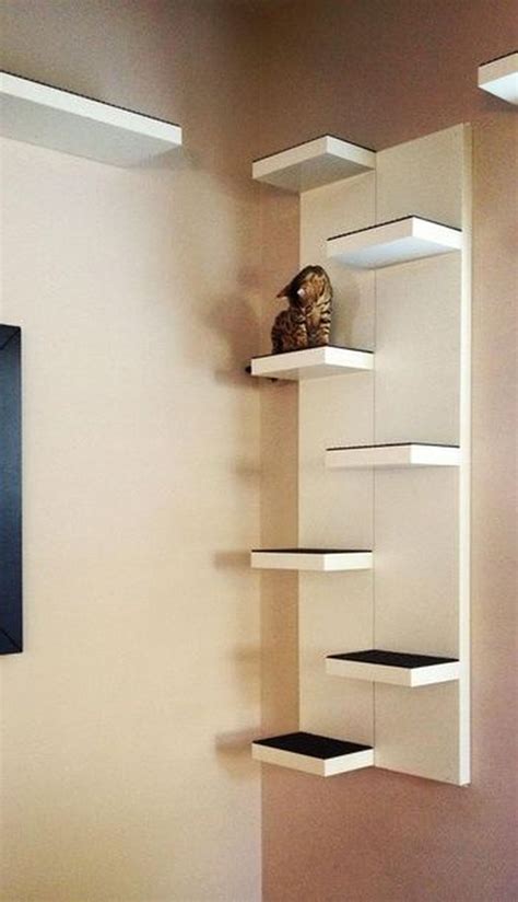 Adorable 37 Amazing Ikea Lack Shelf Hacks Ideas For Inspirations. Ikea Lack, Modern Cat ...