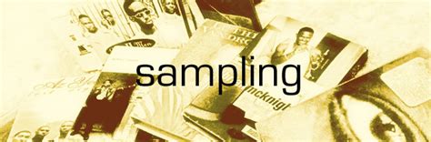 Behind the Hip Hop Beats - Sampling and Samples