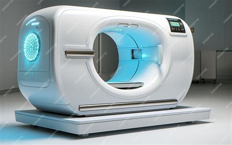 Premium AI Image | White Background MRI Equipment