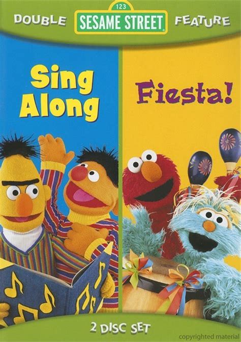 Sesame Street: Fiesta / Sing Along (Double Feature) (DVD 2008) | DVD Empire