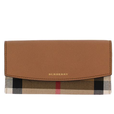 Burberry Outlet: Wallet women | Wallet Burberry Women Sand | Wallet Burberry 3955509 Giglio EN